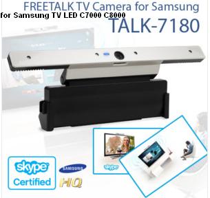 FREETALK HD TALK-7180 TV Camera NEW for Samsung LED C7000 C8000