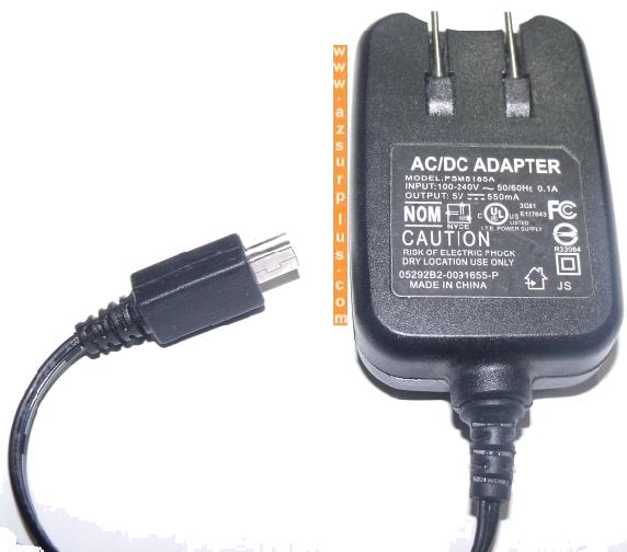 PS5185A AC ADAPTER 5V 550mA SWITCHING POWER SUPPLY FOR CELLPHONE