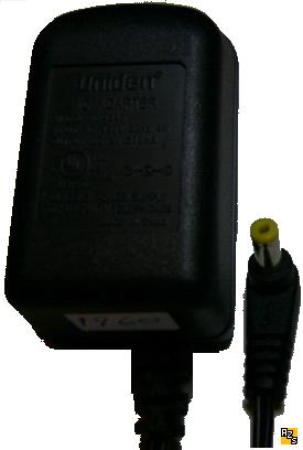 UNIDEN AD-446 AC ADAPTER 9VDC 210mA USED -(+) 1.5x4.5mm ROUND BA