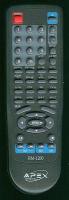 APEX RM-1200 REMOTE CONTROL for DVD Player