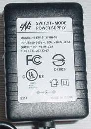 ENG EPAS-101WU-05 AC ADAPTER 5VDC 2A SWITCH-MODE POWER SUPPLY 9