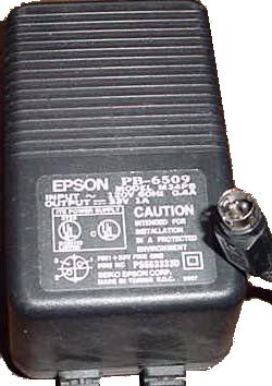 SEIKO EPSON M34PB AC Adapter 33VDC 1A PRINTER POWER SUPPLY PB650