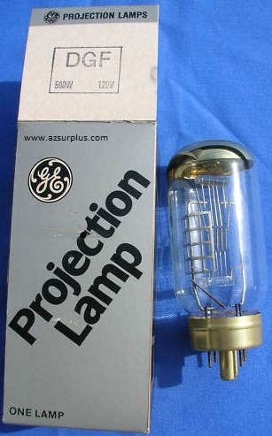 GE DGF 500W 120V Lamp Bulb 73468 SYLVANIA for 9877 SEARS Project