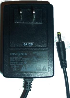 INSIGNIA ADPV25A AC ADAPTER 9VDC 1.8A POWER SUPPLY Portable DVD
