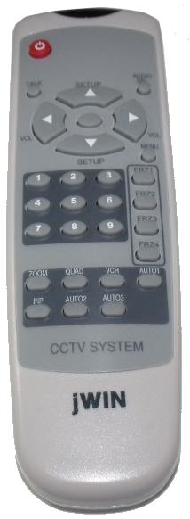 jWIN infrared Remote Control 27 Buttons NEW FOR CCTV SYSTEM