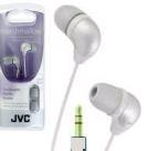 JVC Marshmallow HA-FX33-W White Soft inner Stereo Earphone Headp