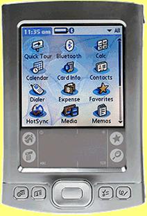 Palm One E2 Tungsten Hand Held PDA with Wireless Key Board World