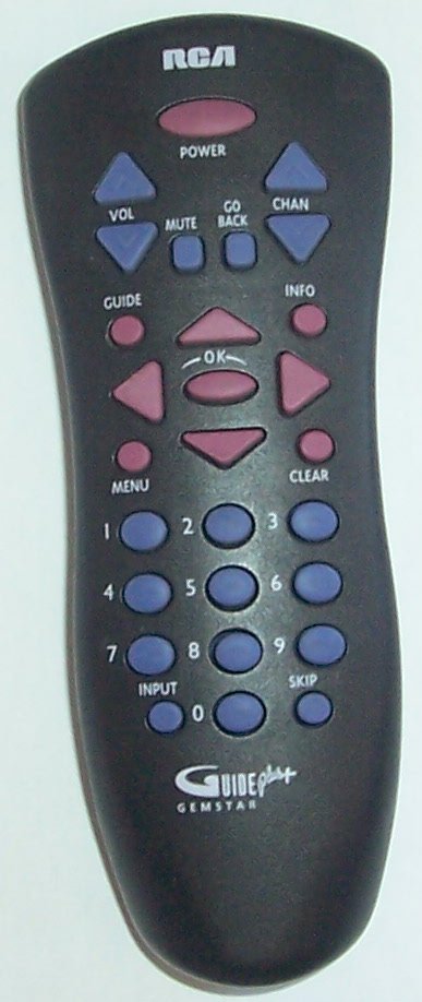 RCA CRK17TA1 Infrarad REMOTE Control GUIDEPLUS GEMSTAR TV