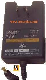 SONY SCPH-113 AC ADAPTER 7.5VDC 2A ADP-15YB FOR PLAYSTATION PS O