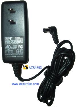 TPT FSY120100UU08-1 AC ADAPTER 12V 1.0A POWER SUPPLY