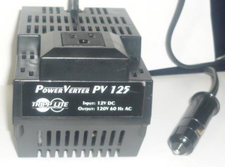 TRIPP LITE PV125 POWER VERTER 12V POWER SUPPLY