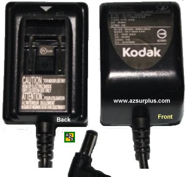 KODAK XA-0912 AC ADAPTER 12V DC 700 mA -(+) Li-ion Battery Charg